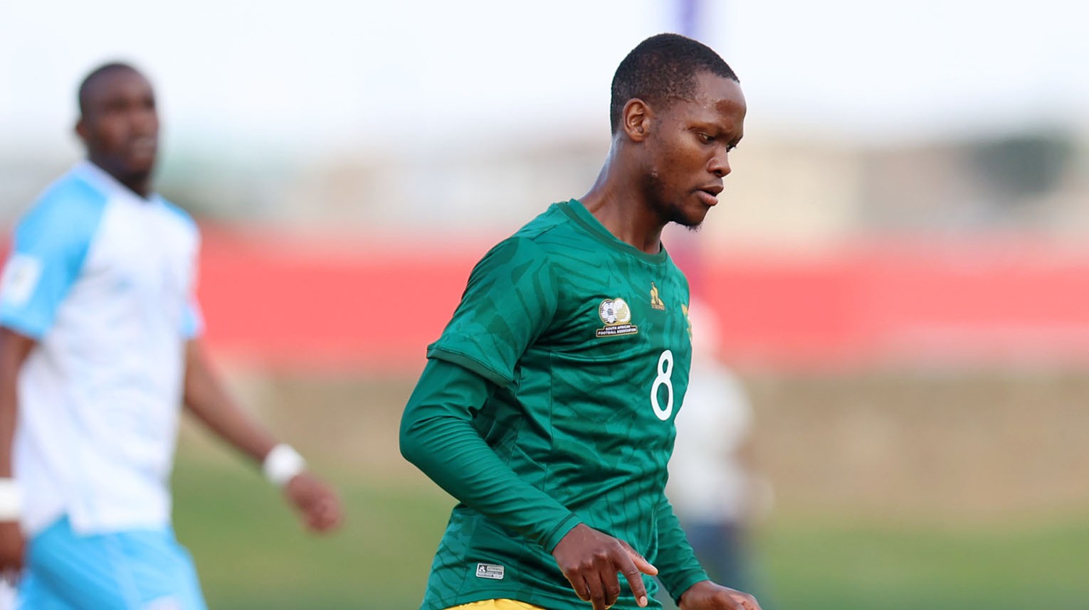 Thabo Moloisane in action for Bafana Bafana