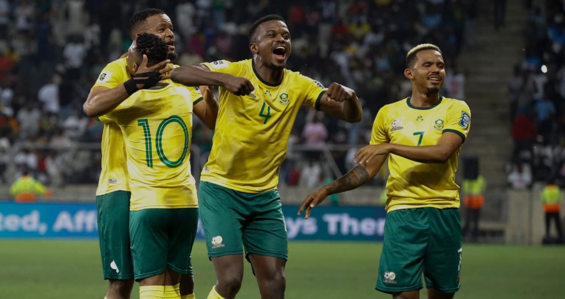 Teboho Mokoena, Oswin Appollis, Bafana Bafana