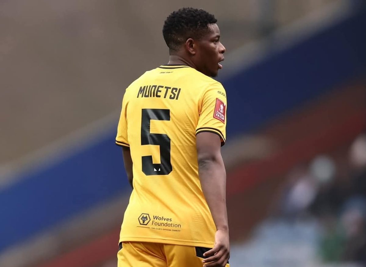 Marshall Munetsi in Wolves colors