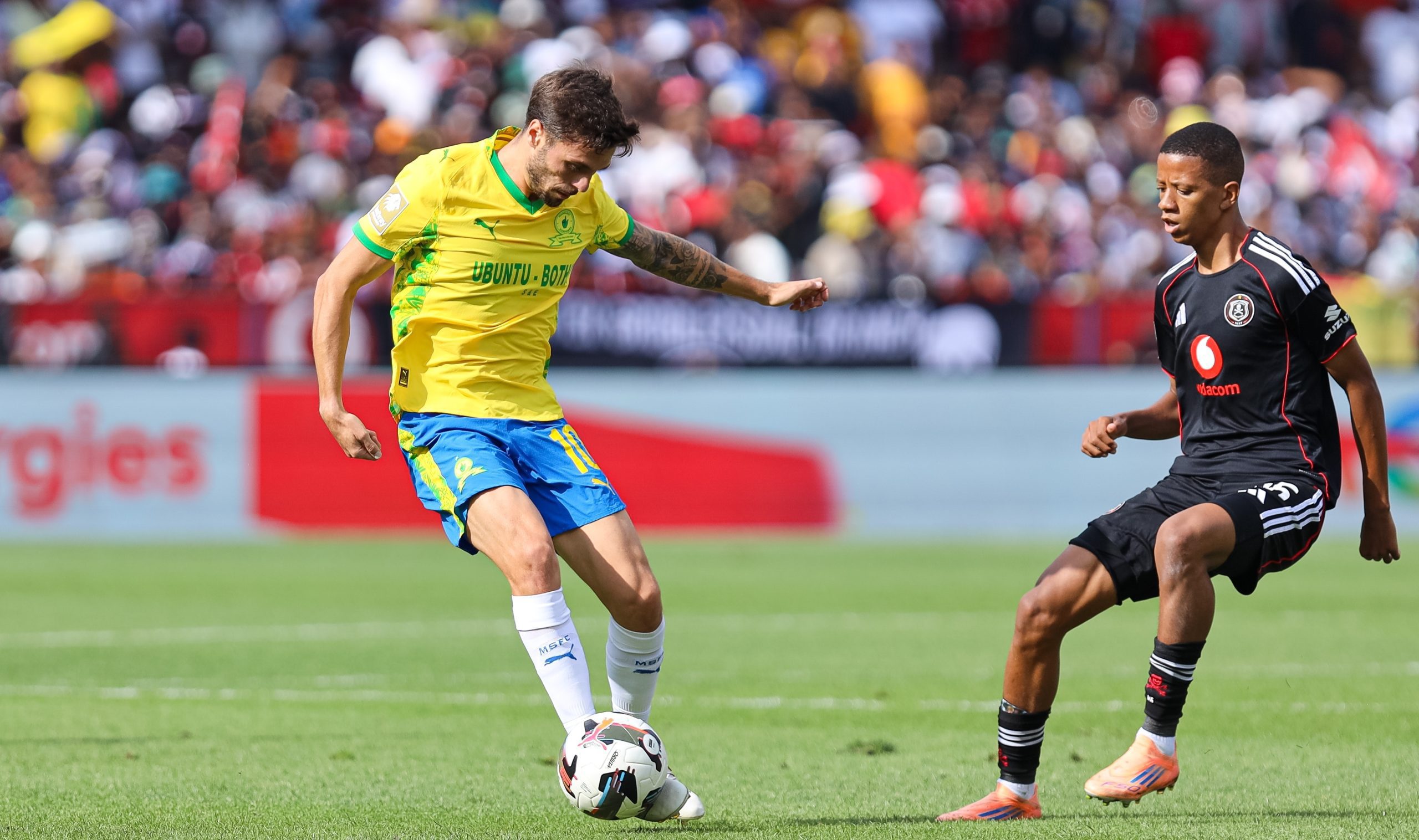 Orlando Pirates and Mamelodi Sundowns at Loftus Versfeld Stadium