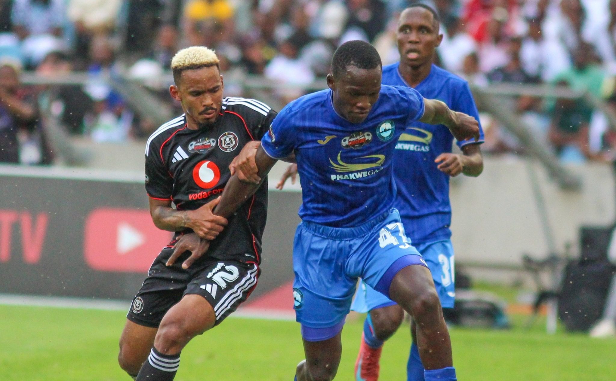 Carling Knockout semi-final tie between Richards Bay FC and Orlando Pirates