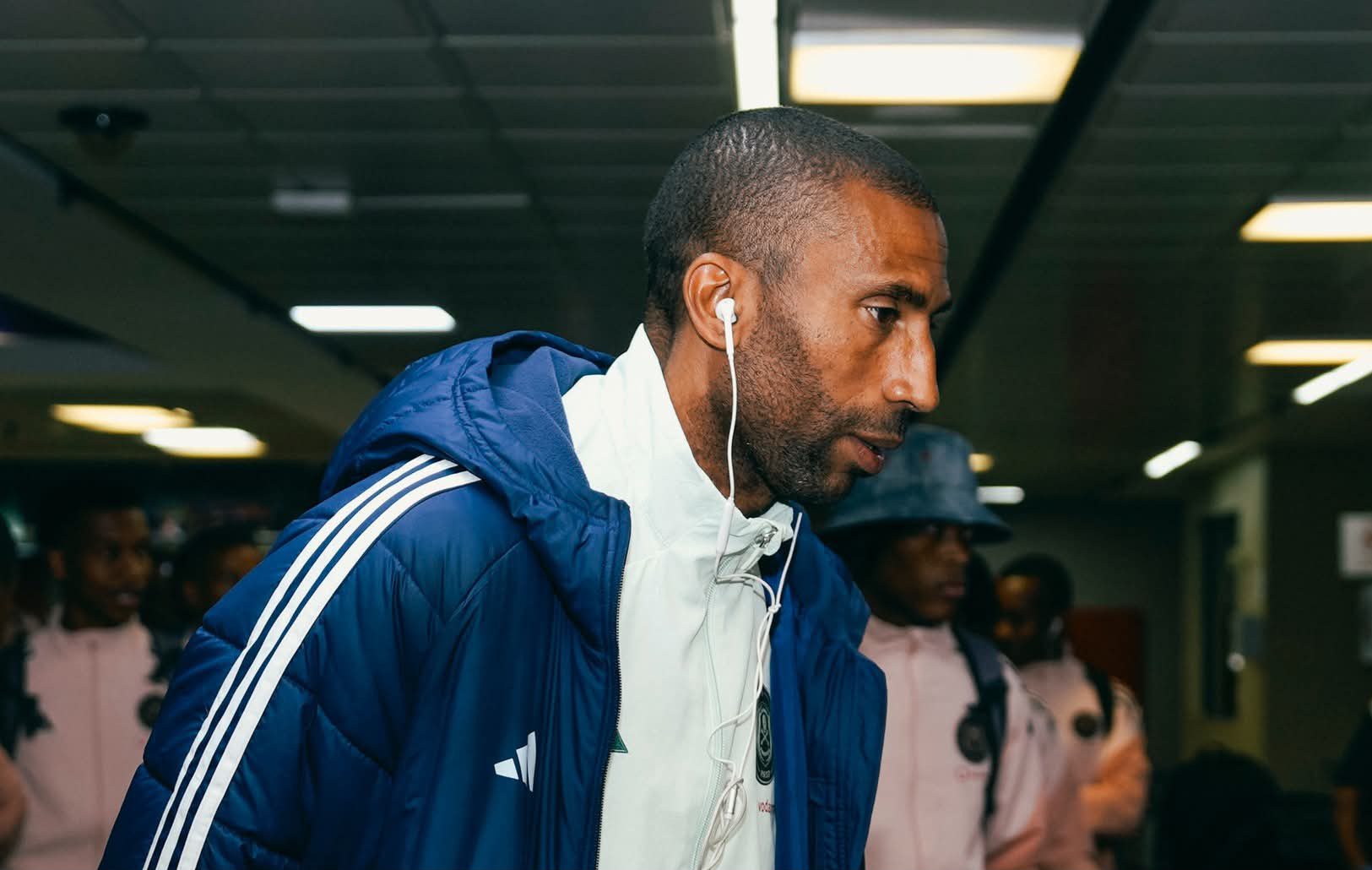 Abdeslam Ouaddou walking into the stadium before a match