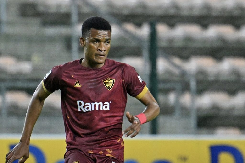 Stellenbosch FC midfielder, Mthetheleli Mthiyane