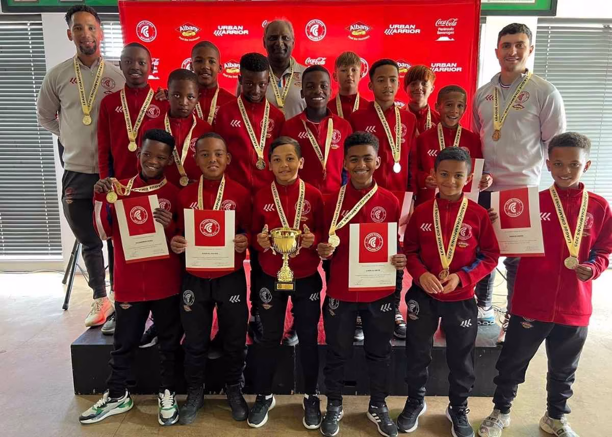 Cape Town Spurs under 12 team 2025