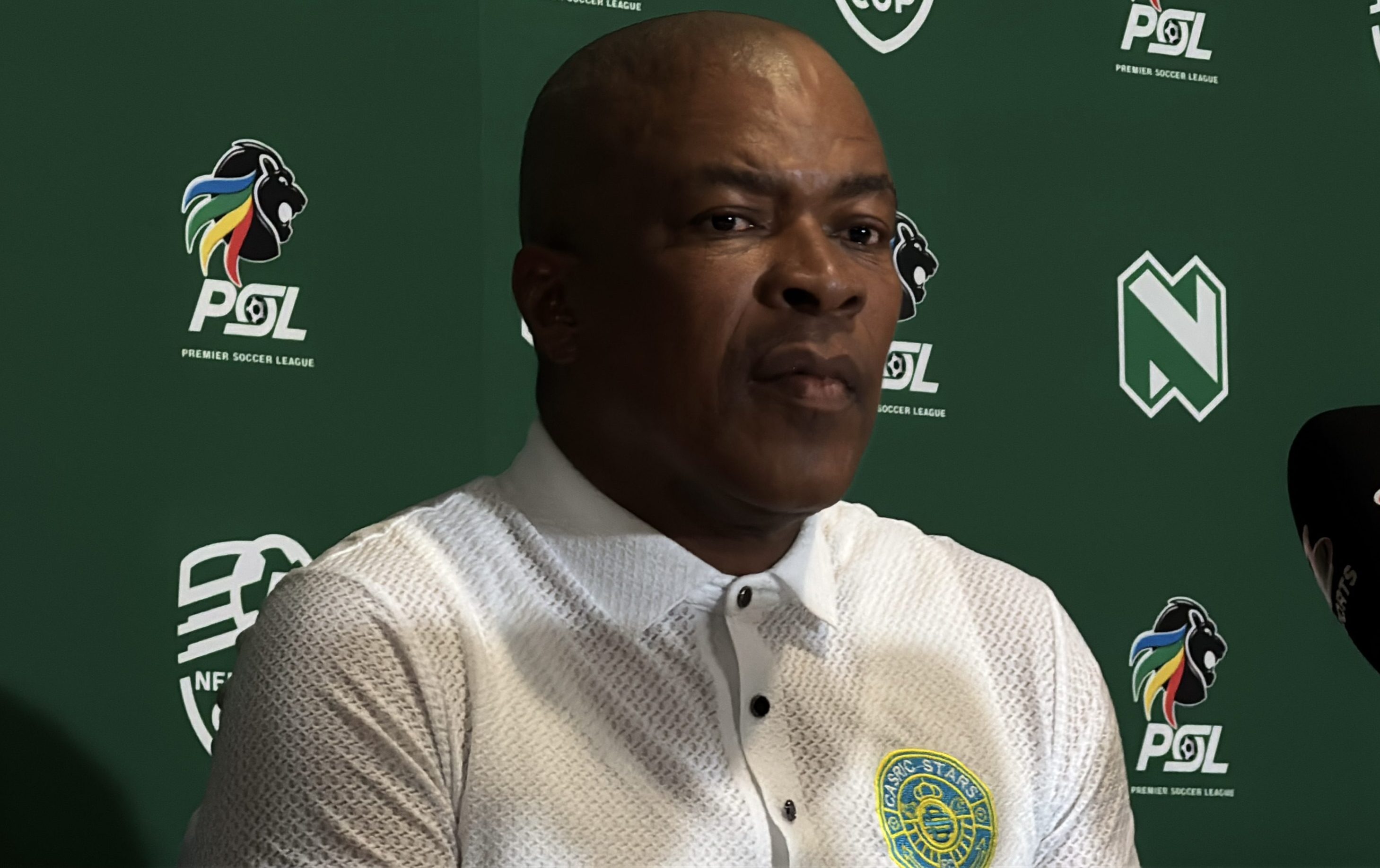 Coach Bucs Mthombeni of Casric Stars