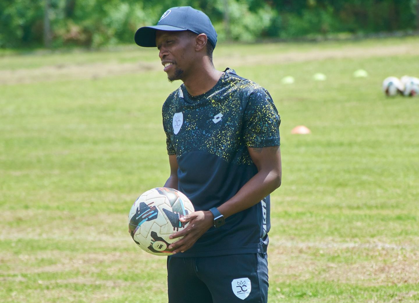 Sinethemba Badela while at Durban City FC