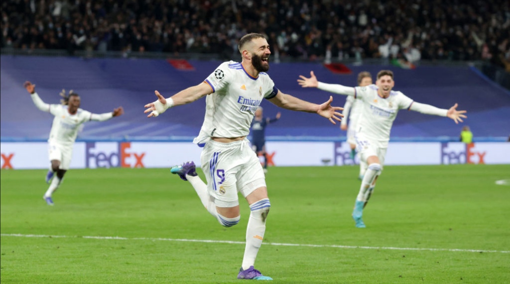 The new record Karim Benzema set with Champions League hat-trick against PSG