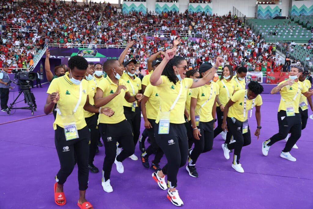 CAF Women's Africa Cup of Nations  celebrating 