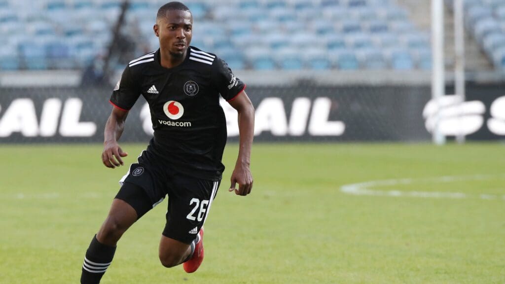 Orlando Pirates player Bandile Shandu