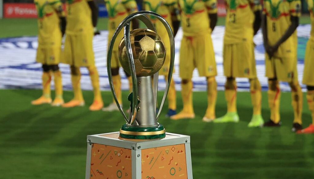 African Nations Championship Trophy.