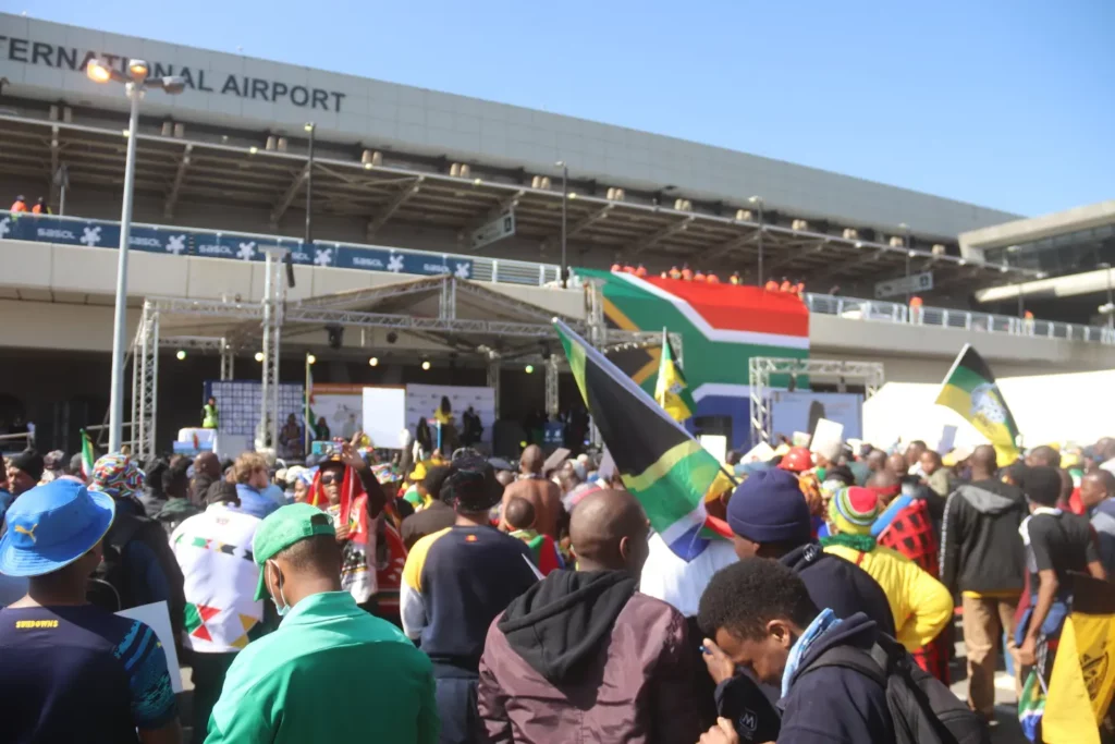 Banyana Banyana returned from Morocco