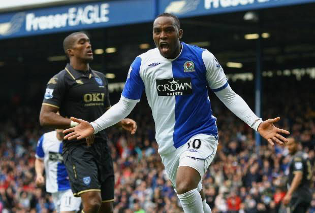 Benni McCarthy celebrating