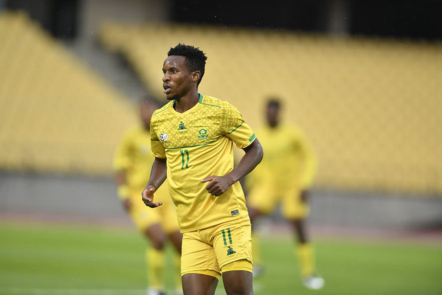 Bafana Bafana coach Hugo Broos has thrown a challenge to national team returnee Themba Zwane.