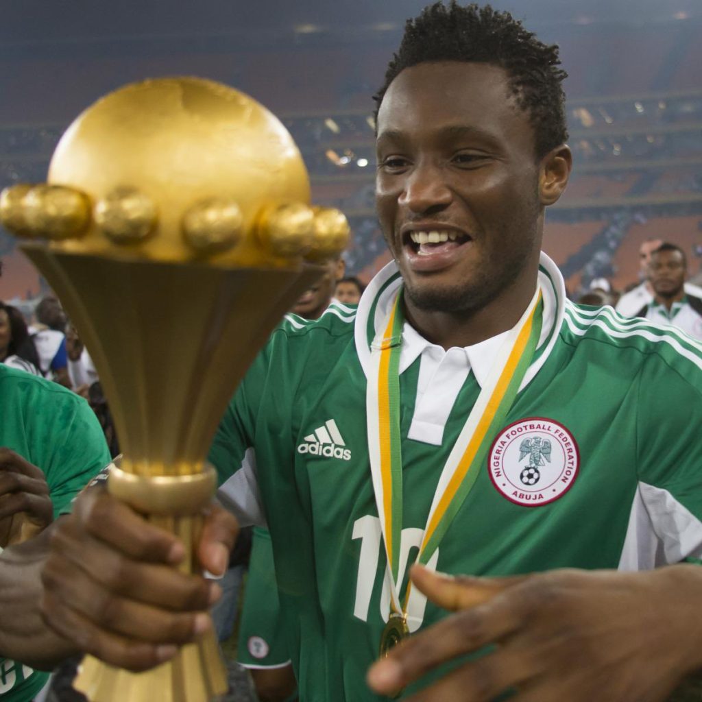 He won AFCON with Nigeria