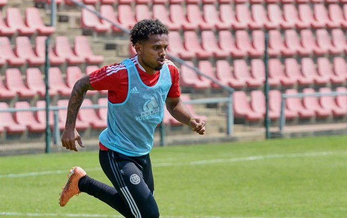 Kermit Erasmus at training. 