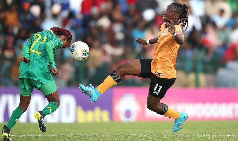 Banyana and Zambia's Copper Queens