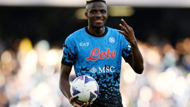 Nigerian forward Victor Osimhen was the outstanding African performer in Europe over the weekend after scoring a hat-trick for Serie A leaders Napoli when they beat Sassuolo on Saturday.