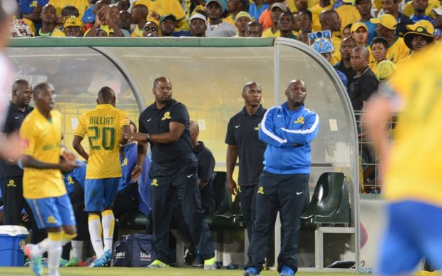 Alex Bapela during his time as assistant coach at Mamelodi Sundowns 