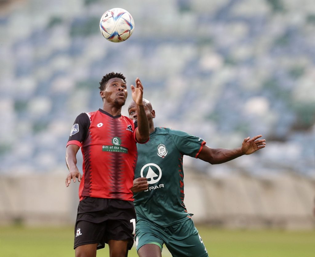 DStv Premiership clash between AmaZulu and Maritzburg United at Moses Mabhida Stadium 