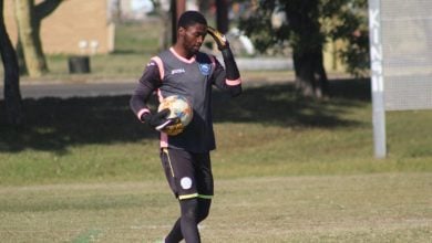 Uthongathi goalkeeper Dumisani Msibi [Photo @Uthongathi]