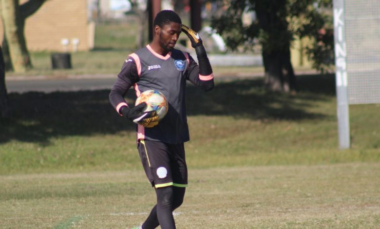 Uthongathi goalkeeper Dumisani Msibi [Photo @Uthongathi]