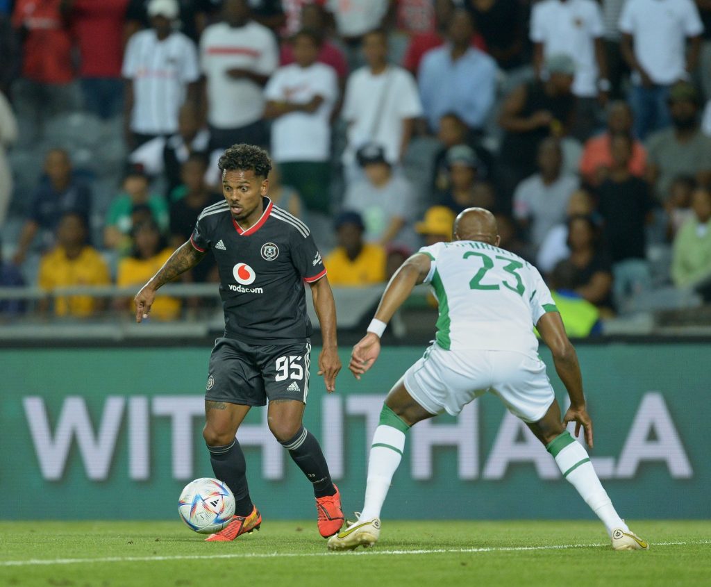 Kermit Erasmus got his first goal for Pirates