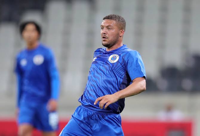 SuperSport United midfielder Grant Margeman