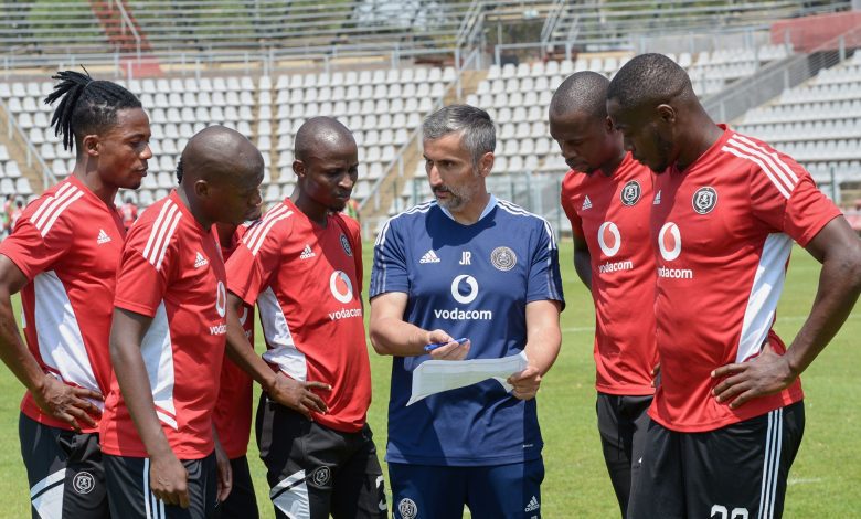 Orlando Pirates Training Session on 2 August 2022 at Rand Stadium. Picture by Thabang Lepule/Orlando Pirates Football Club