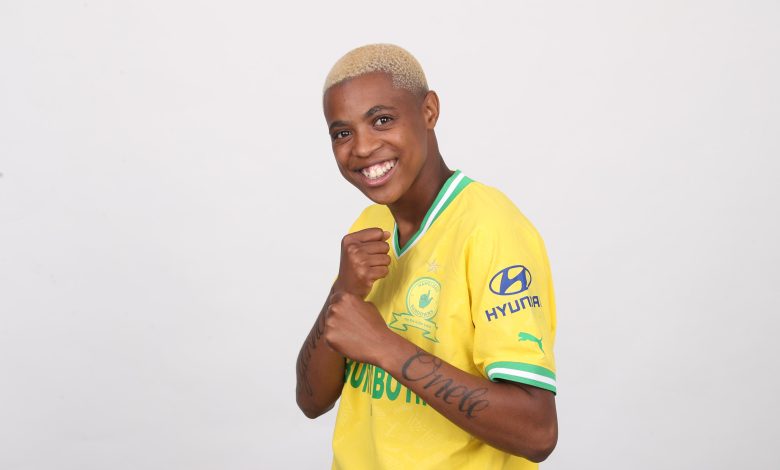 Mamelodi Sundowns Ladies striker Lelona Daweti