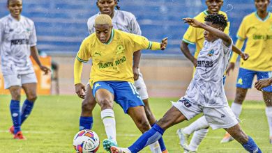 Mamelodi Sundowns Ladies frontwoman Lelona Daweti