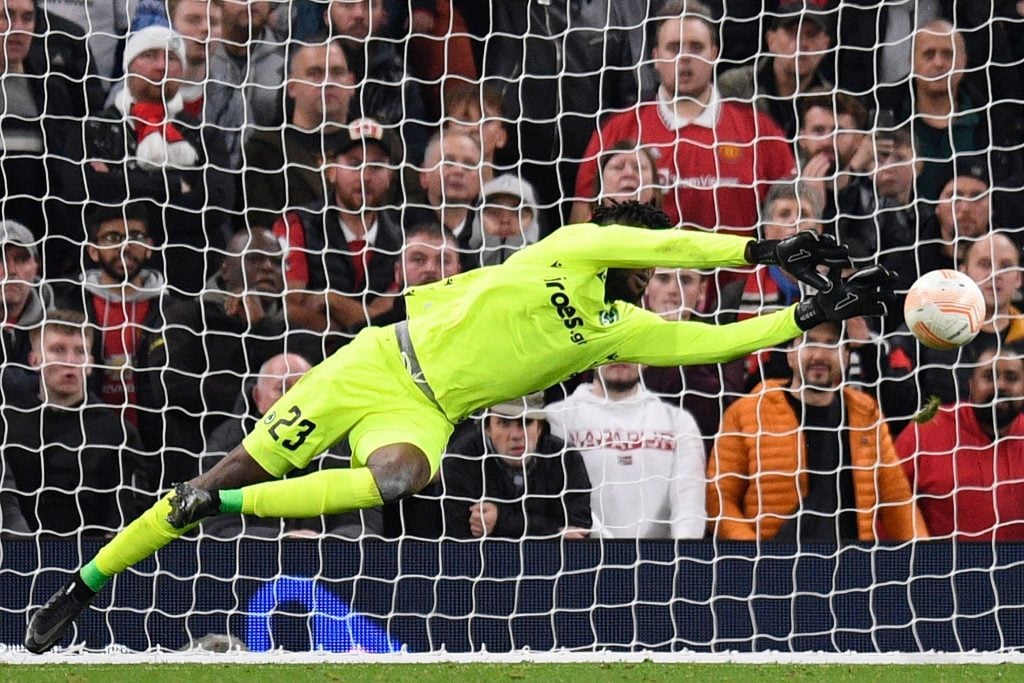  Nigerian and Omonia shot-stopper Francis Uzoho 