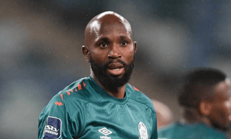 Ramahlwe Mphahlele in action for AmaZulu