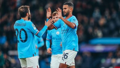 Riyad Mahrez finally broke his goal duck this season in Manchester City's 4-0 win over Southampton on Saturday.