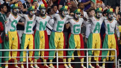 Senegal supporters