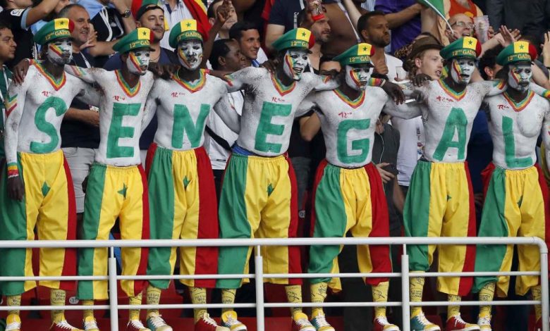 Senegal supporters