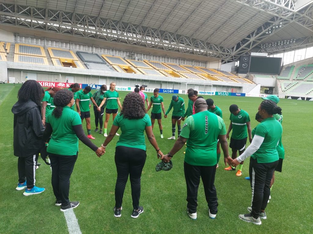 The Super Falcons are getting ready for the World Cup