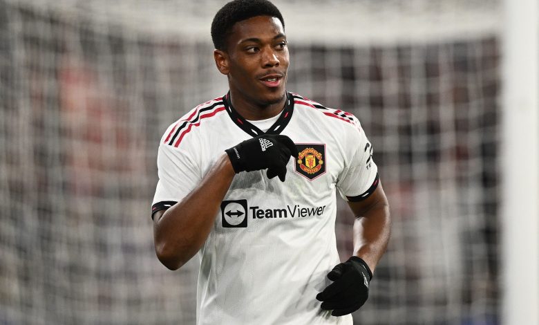 Manchester United forward Anthony Martial is set to miss Saturday’s clash against Chelsea.