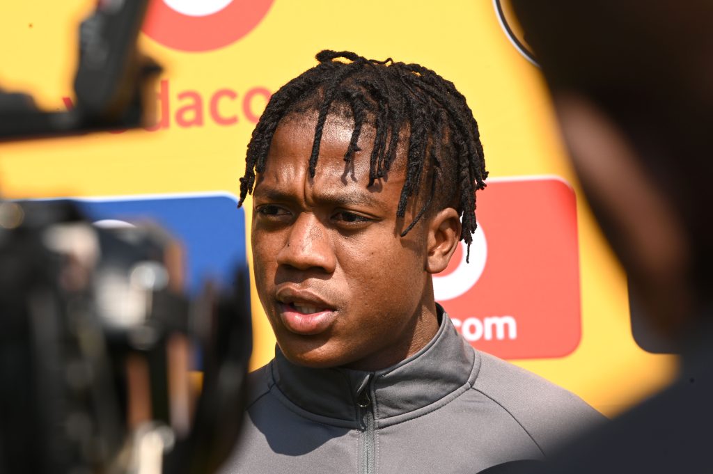 Kgaogelo Sekgota during the Kaizer Chiefs media day at Amakhosi Village on October 13, 2022.
