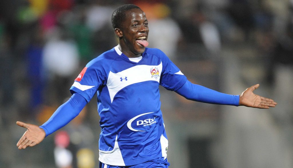 Atusaye Nyondo during his SuperSport United days 