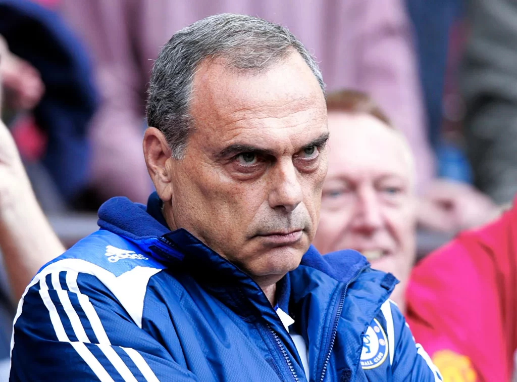 Avram Grant during his time at Chelsea as coach 