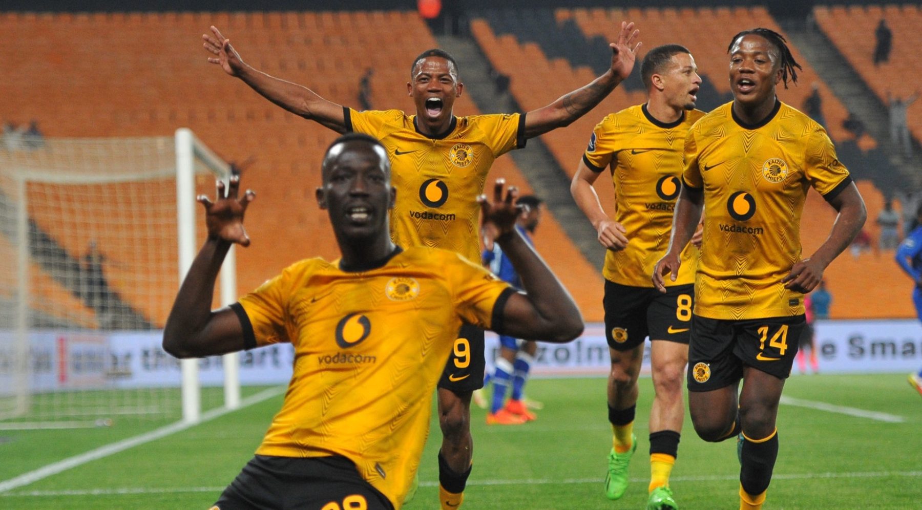 Who has scored the most goals for Kaizer Chiefs in the club's history?