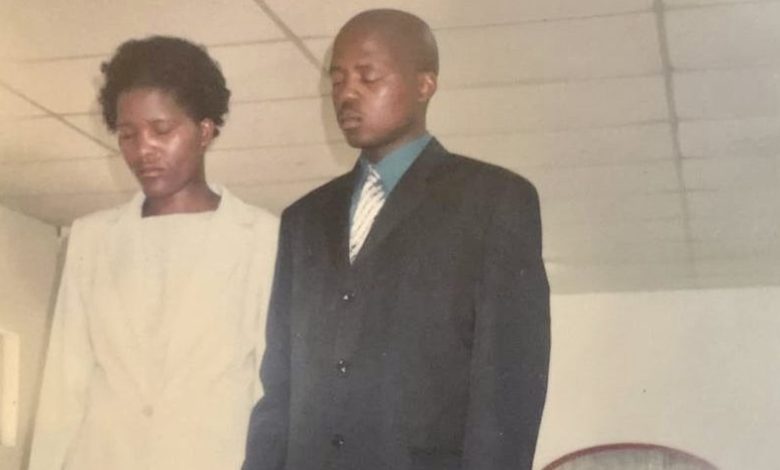 Chippa Mpengesi on his wedding day