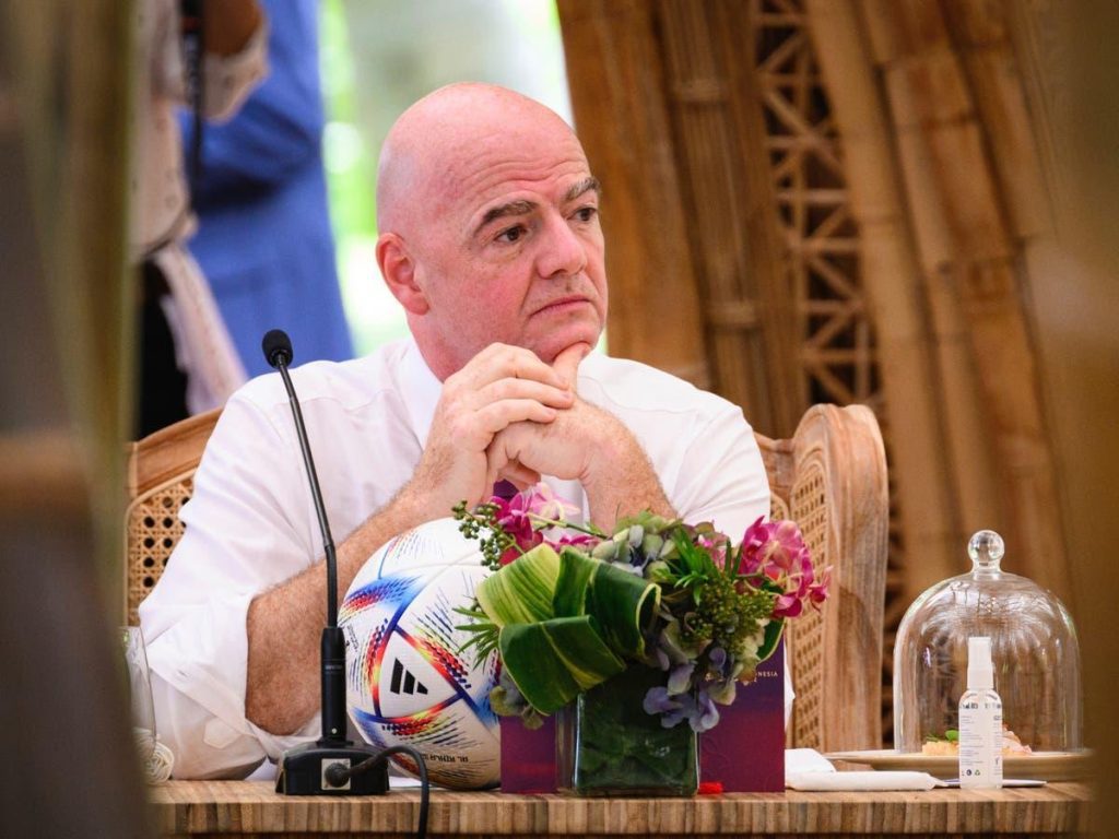 FIFA president Gianni Infantino