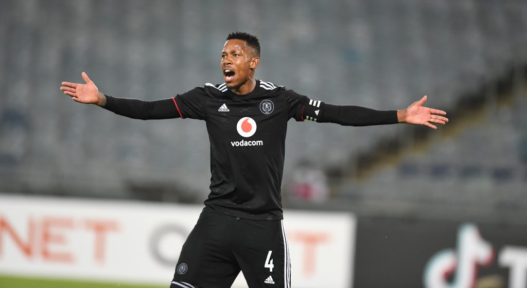 Former Orlando Pirates skipper Happy Jele during his playing days at the Soweto giants