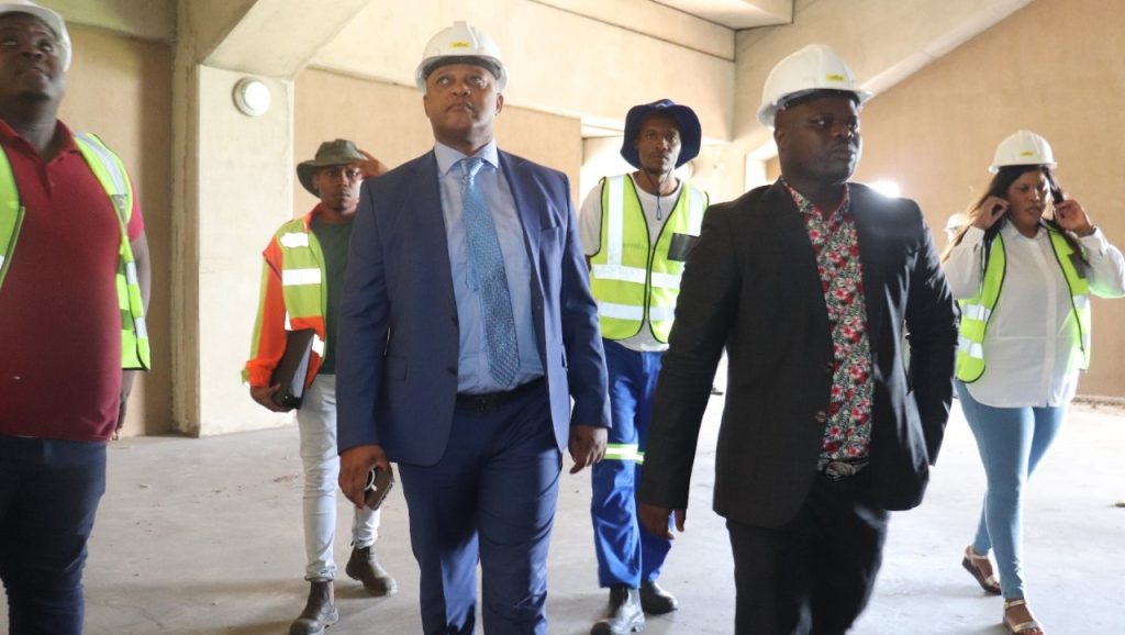 City officials on site visit at uMhlathuze Sport Complex