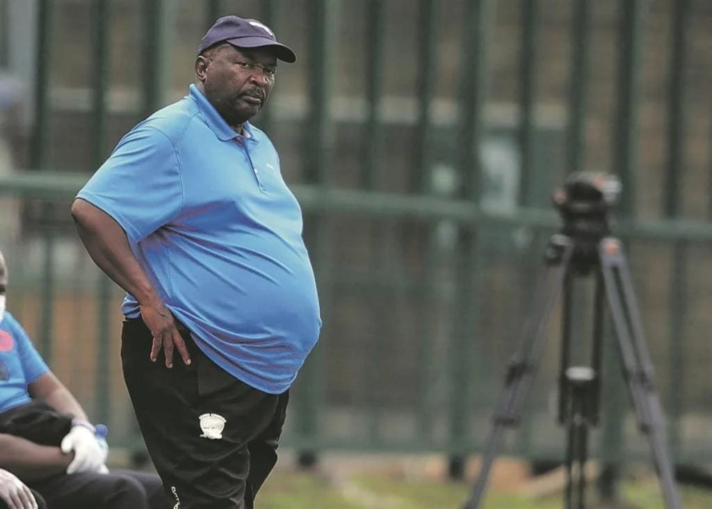 Jomo Cosmos owner and head coach Jomo Sono