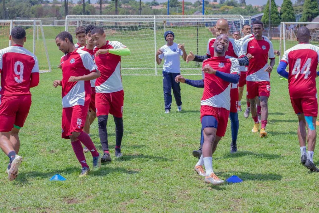 La Masia preparing for their tie against Baroka