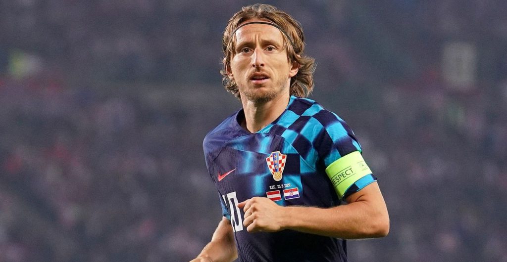 Croatia captain Luka Modric