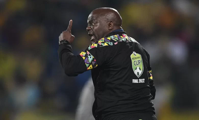 Marumo Gallants coach Dan Malesela during the 2022 Nedbank Cup final