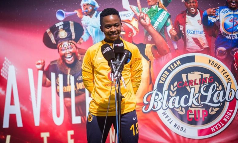 Nkosingiphile Ngcobo talented playmaker is in a jovial mood ahead of the Carling Cup and the Kaizer Chiefs star says he is certain his side will beat Orlando Pirates once again on Saturday.